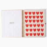 Large Notebook -  Antique Flower Vase