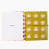 Large Notebook -  Floral Print