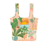 Golden Hour Nylon Tote Reusable Bag
